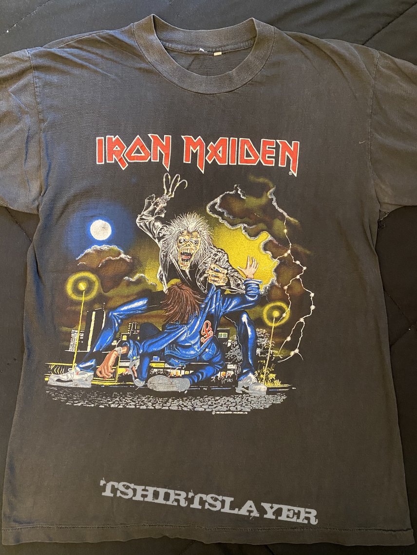 Iron Maiden - No Prayer On The Road 1991 tour shirt