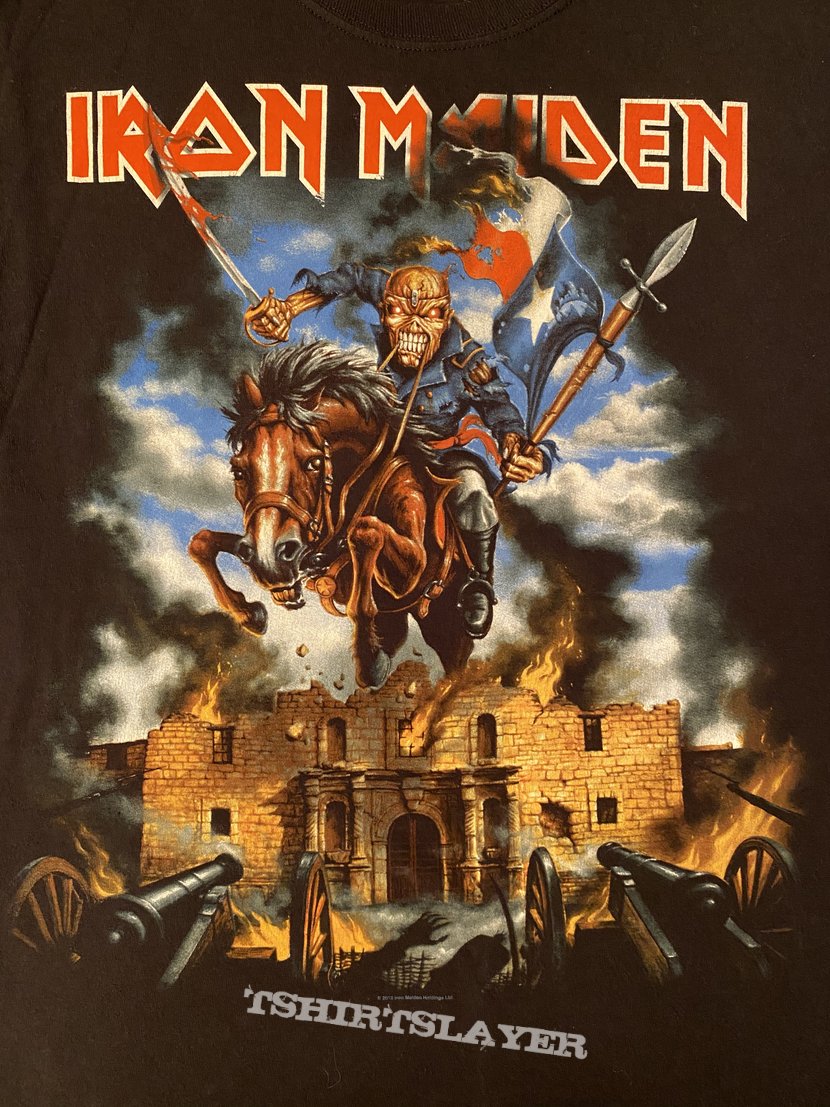 Iron Maiden - Texas 2012 event shirt
