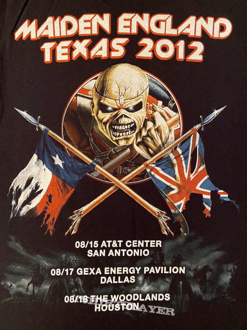 Iron Maiden - Texas 2012 event shirt