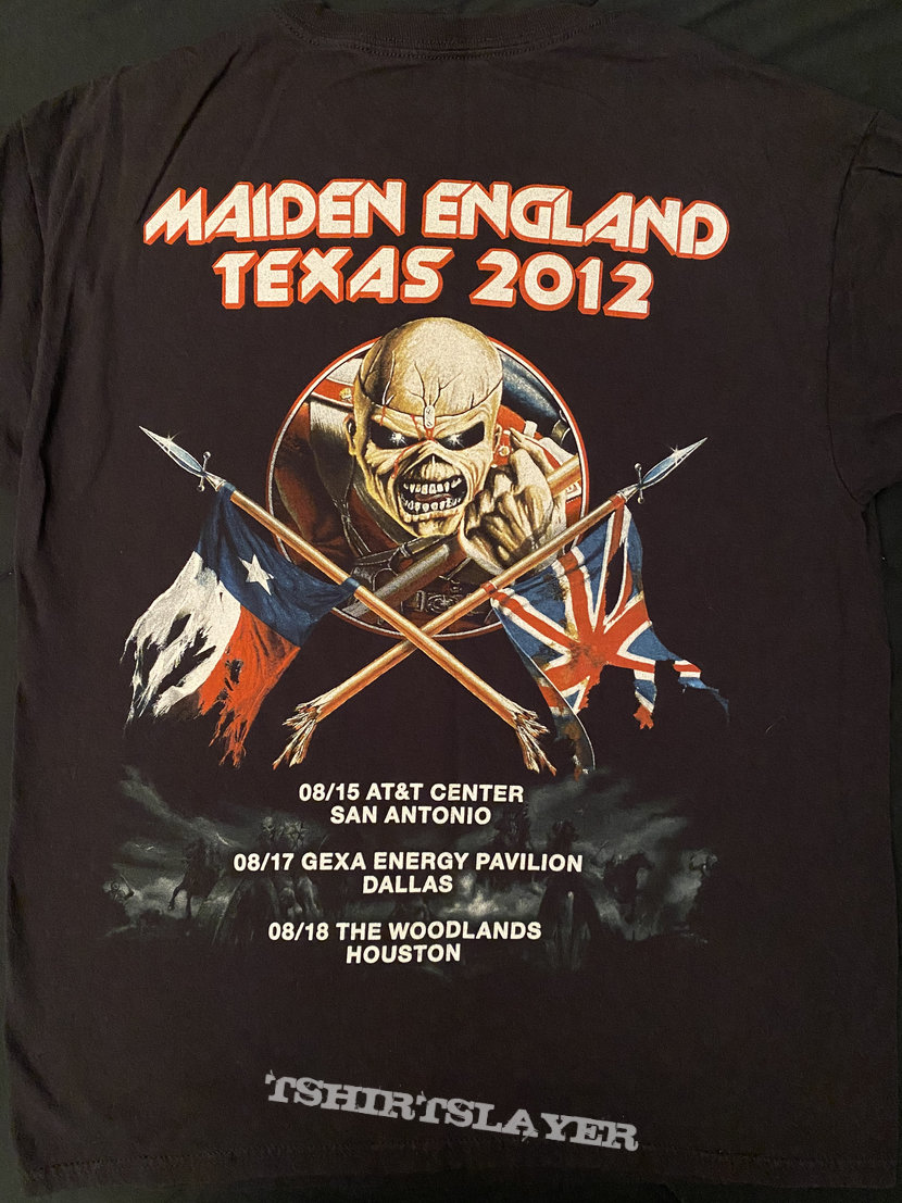 Iron Maiden - Texas 2012 event shirt