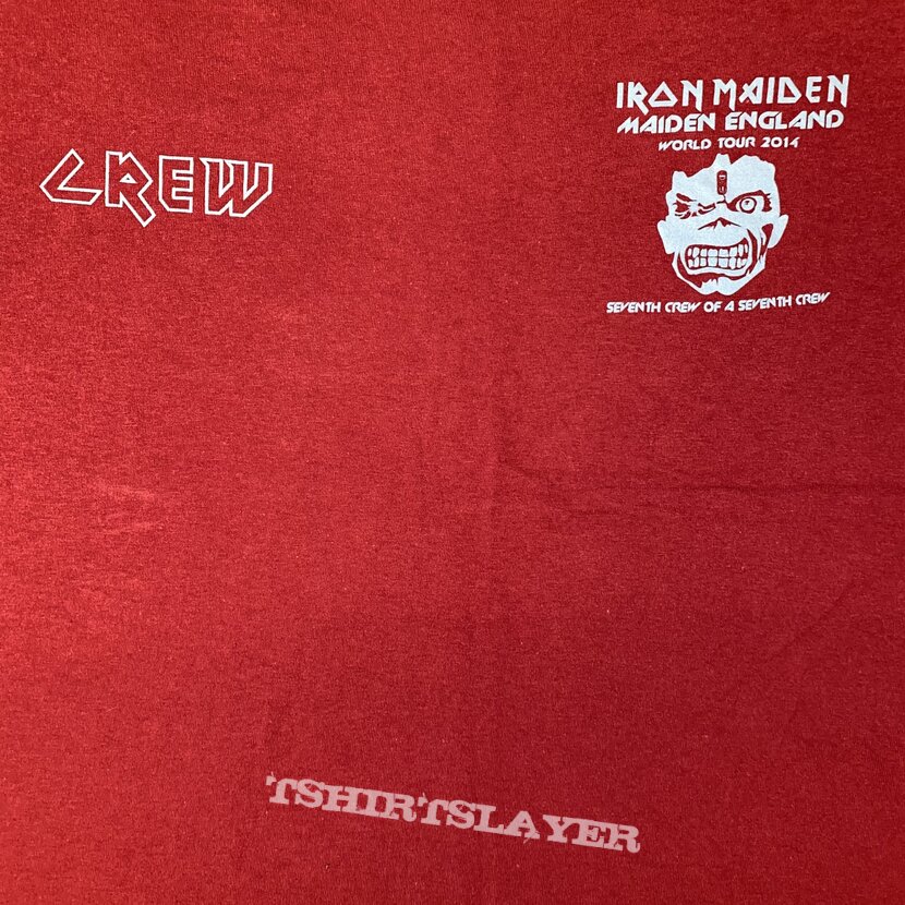 Iron Maiden - Knebworth 2014 crew shirt