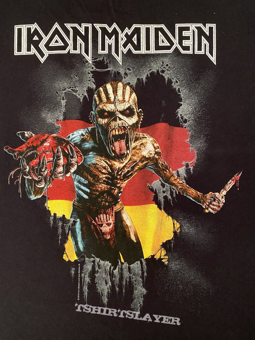 Iron Maiden - Germany 2016 event shirt