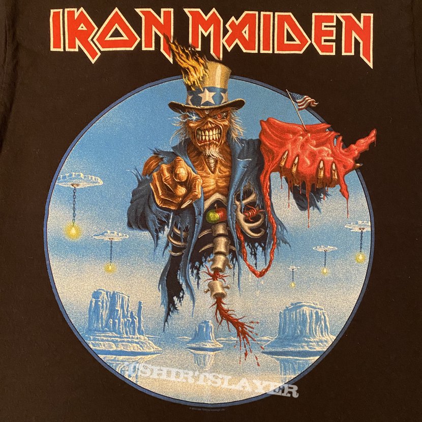 Iron Maiden - USA 2013 event shirt | TShirtSlayer TShirt and