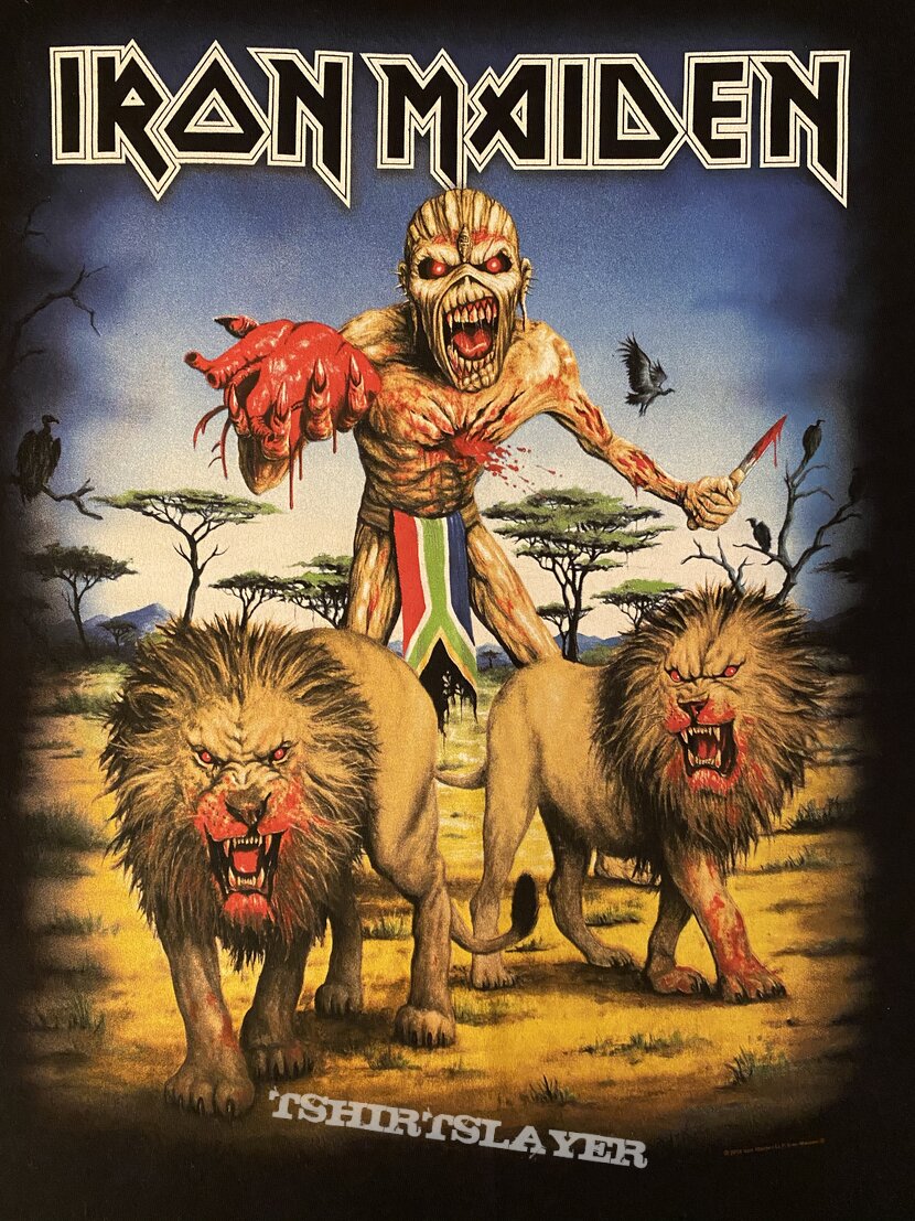 Iron Maiden - South Africa 2016 event shirt