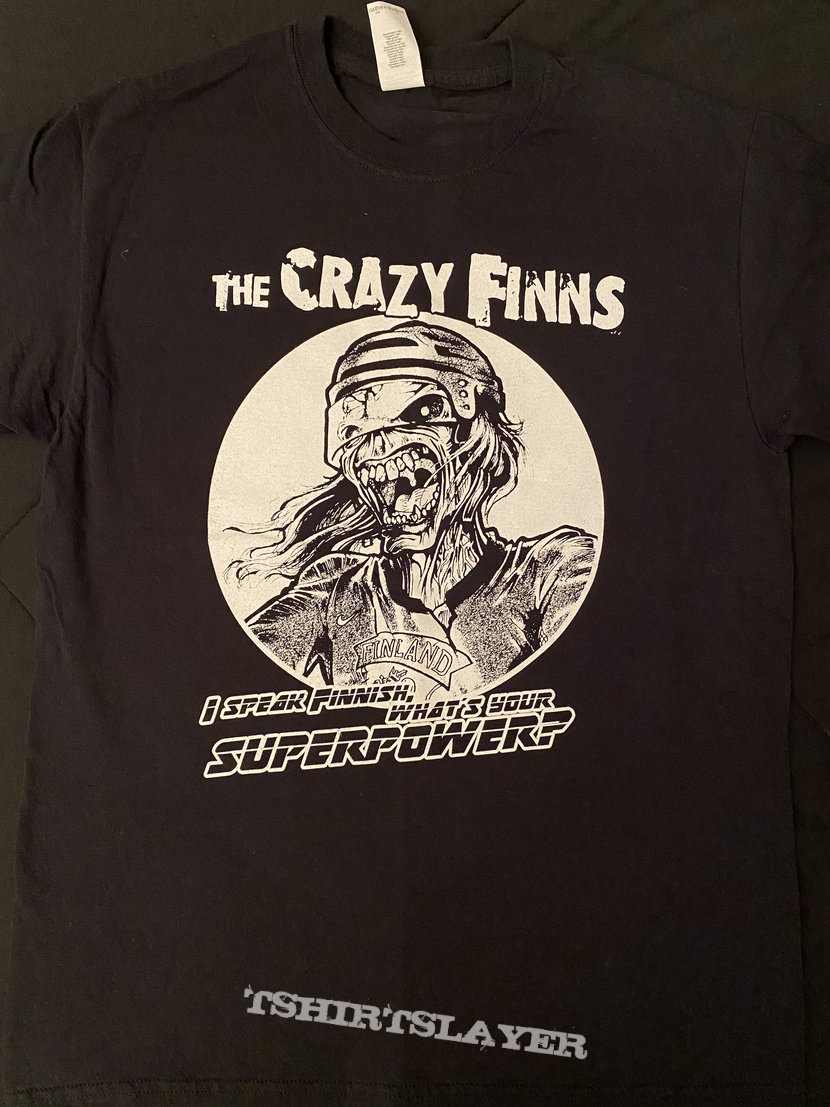 Iron Maiden - The Crazy Finns 2018 FC shirt