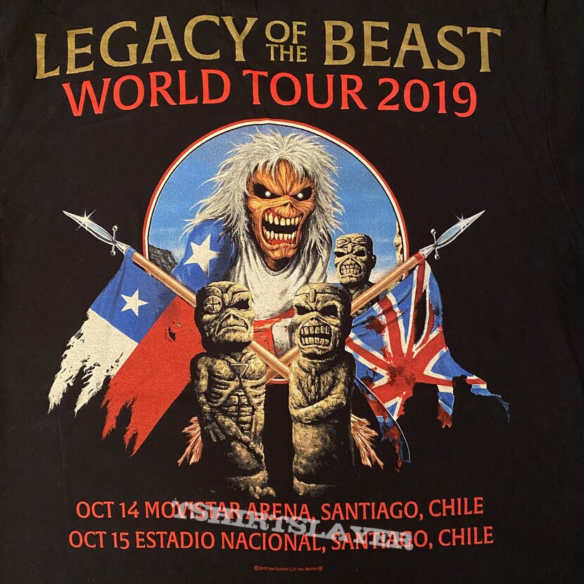 Iron Maiden - Santiago 2019 Event Shirt