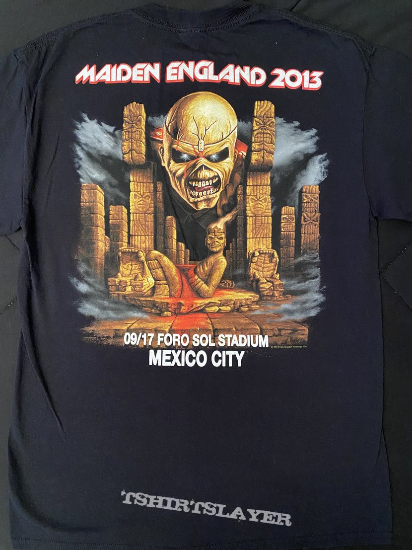 Iron Maiden - Mexico City 2013 event shirt