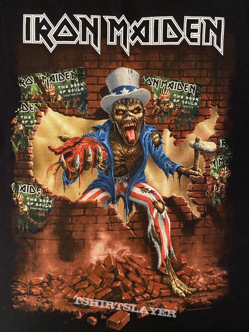 Iron Maiden - USA 2016 event shirt