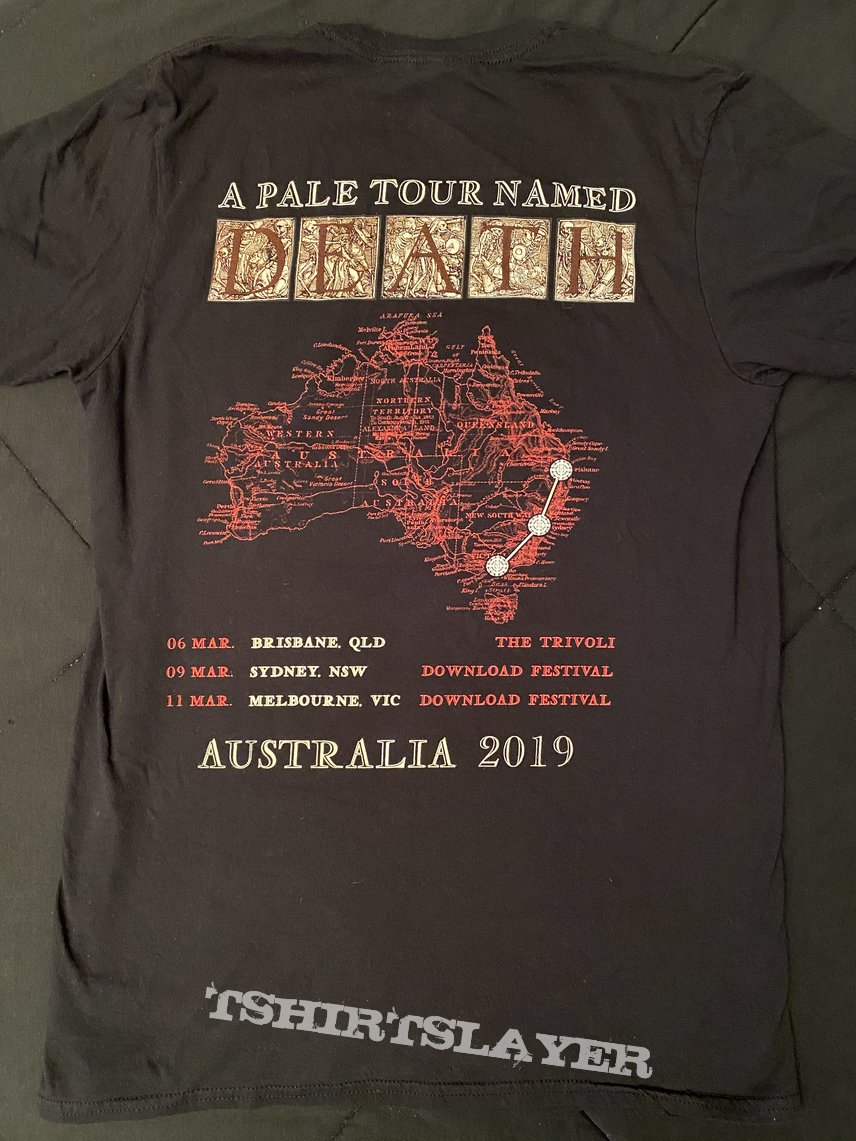 Ghost - Australia 2019 event shirt | TShirtSlayer TShirt and BattleJacket  Gallery