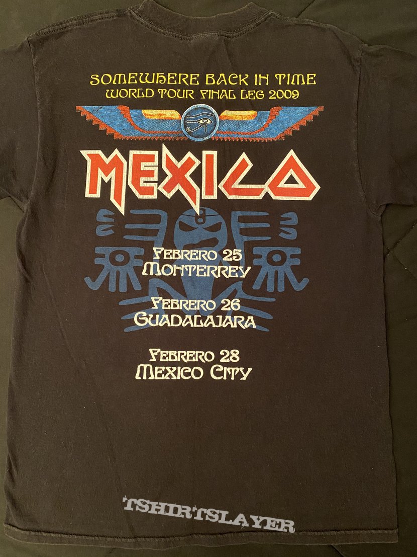 Iron Maiden - Mexico 2009 event shirt