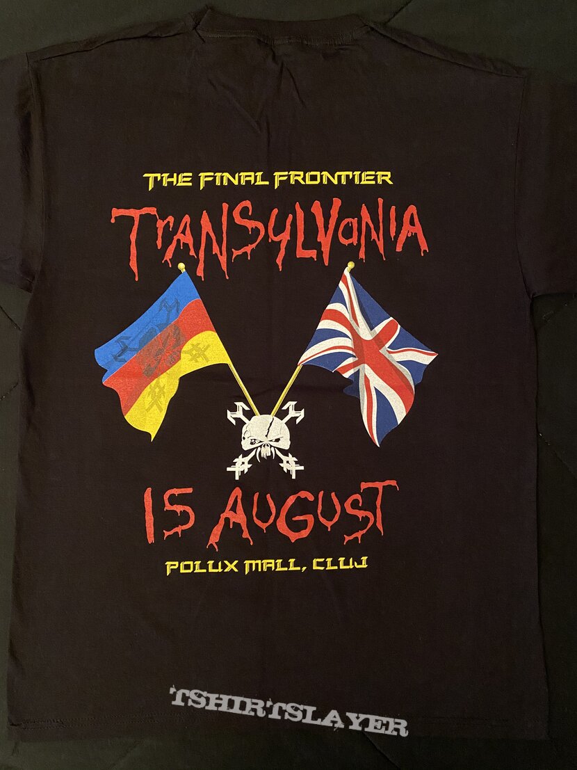 Iron Maiden - Transylvania 2010 event shirt
