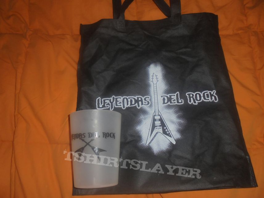 Leyendas del Rock Bag and Beer Cup