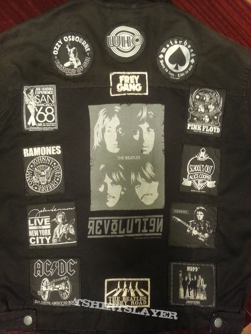 The Beatles update on my b/w-jacket