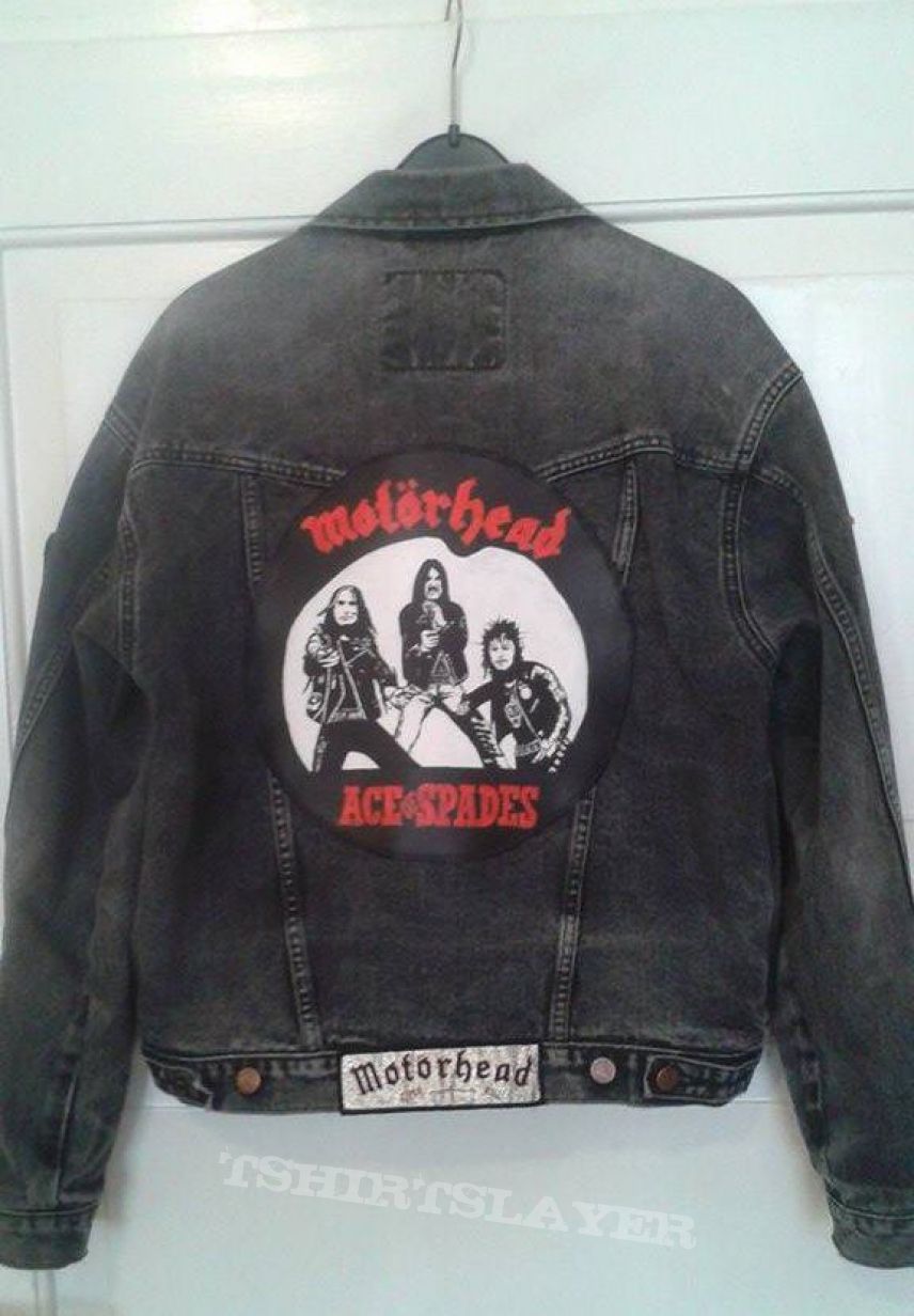 Motörhead tribute jacket with handpainted BP