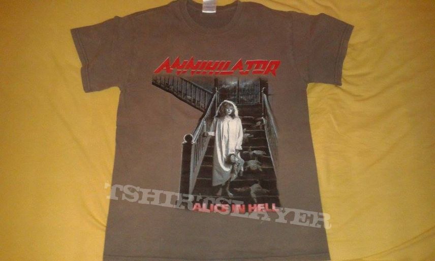Annihilator - Alice In Hell Shirt Annihilator - Alice In Hell Shirt