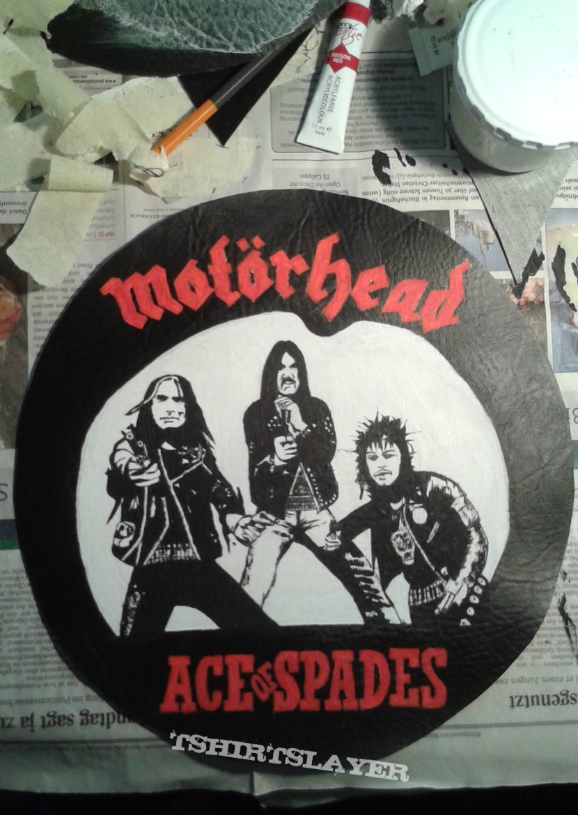 Motörhead tribute jacket with handpainted BP