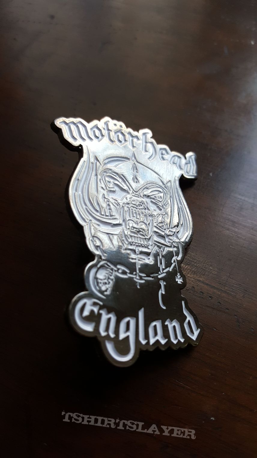 Motörhead England - Metal Pin