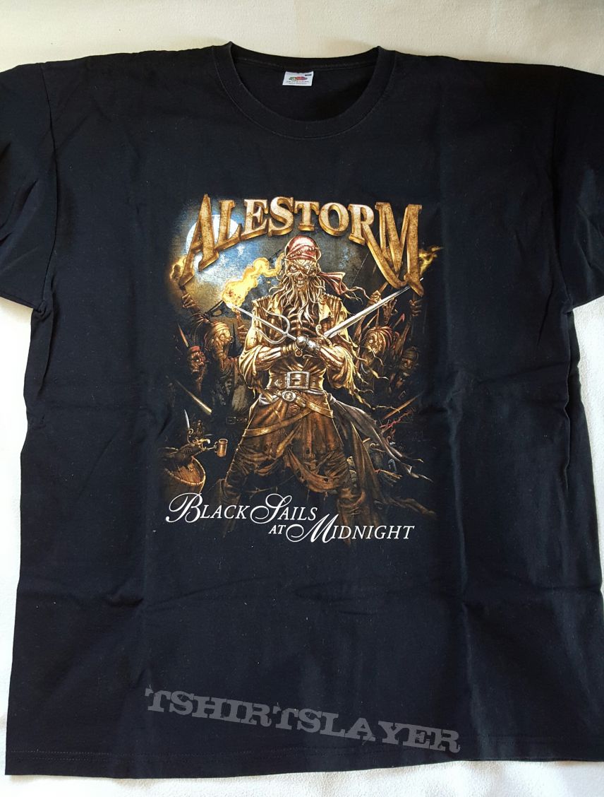 Alestorm Shirts I grabbed over the years