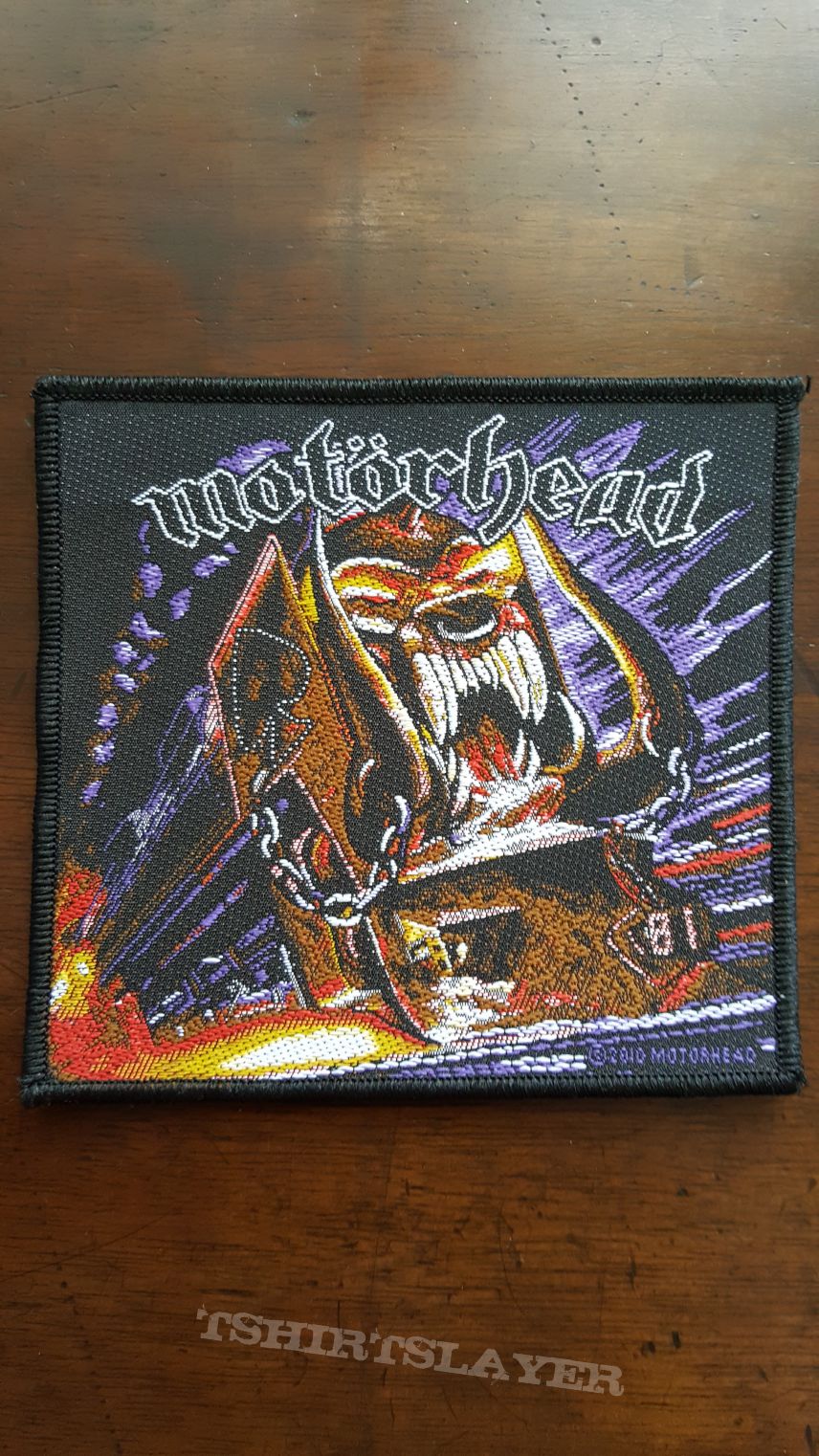 Motörhead - Orgasmatron patch