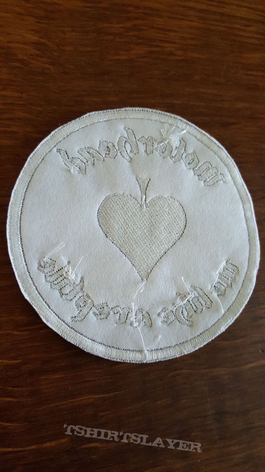 Motörhead love me like a reptile snake skin patch