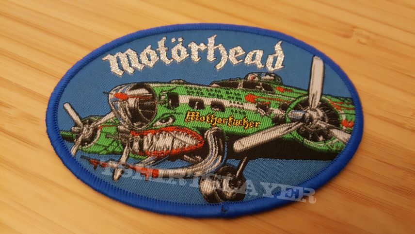 Motörhead - Mötherfucker Heinkel He 177 Bomber Patch Blue Border