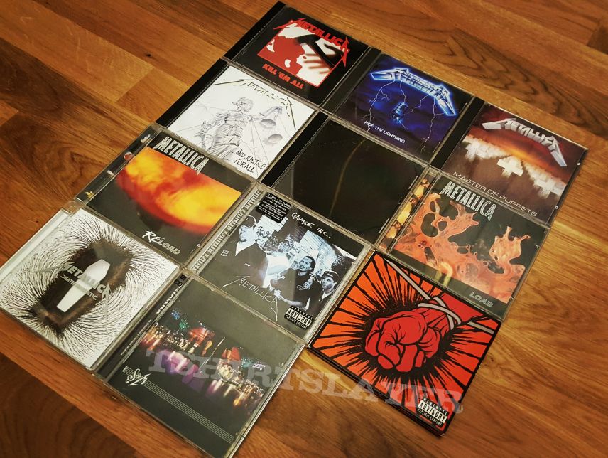 Metallica Discography | TShirtSlayer TShirt and BattleJacket Gallery