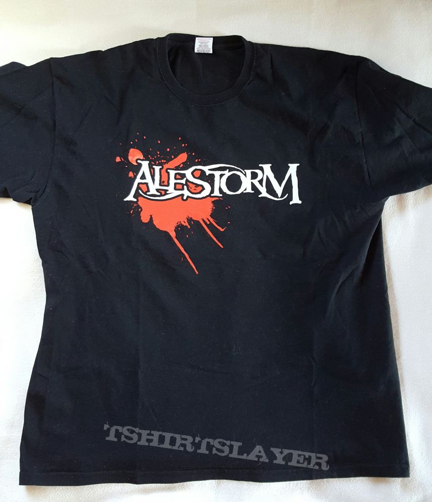Alestorm Shirts I grabbed over the years
