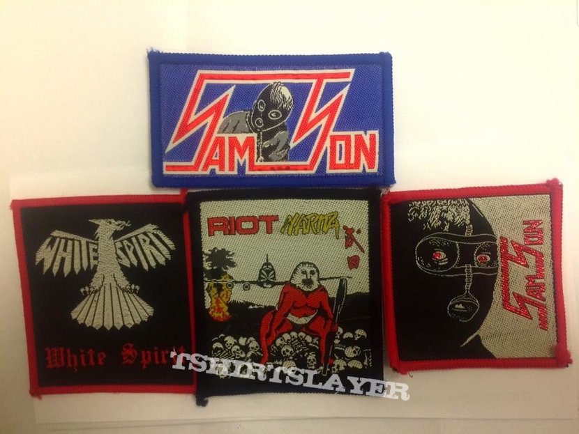 Samson vintage patches 