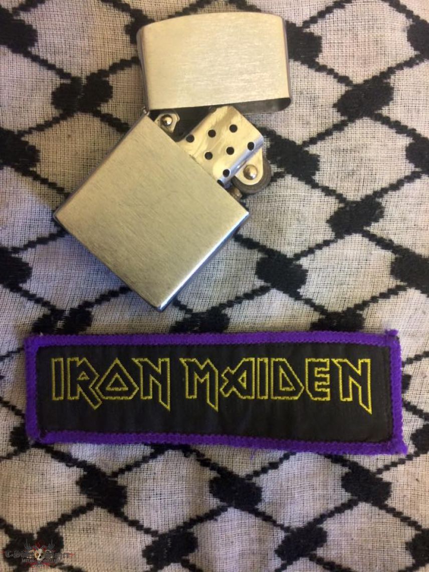 iron maiden mini patch
