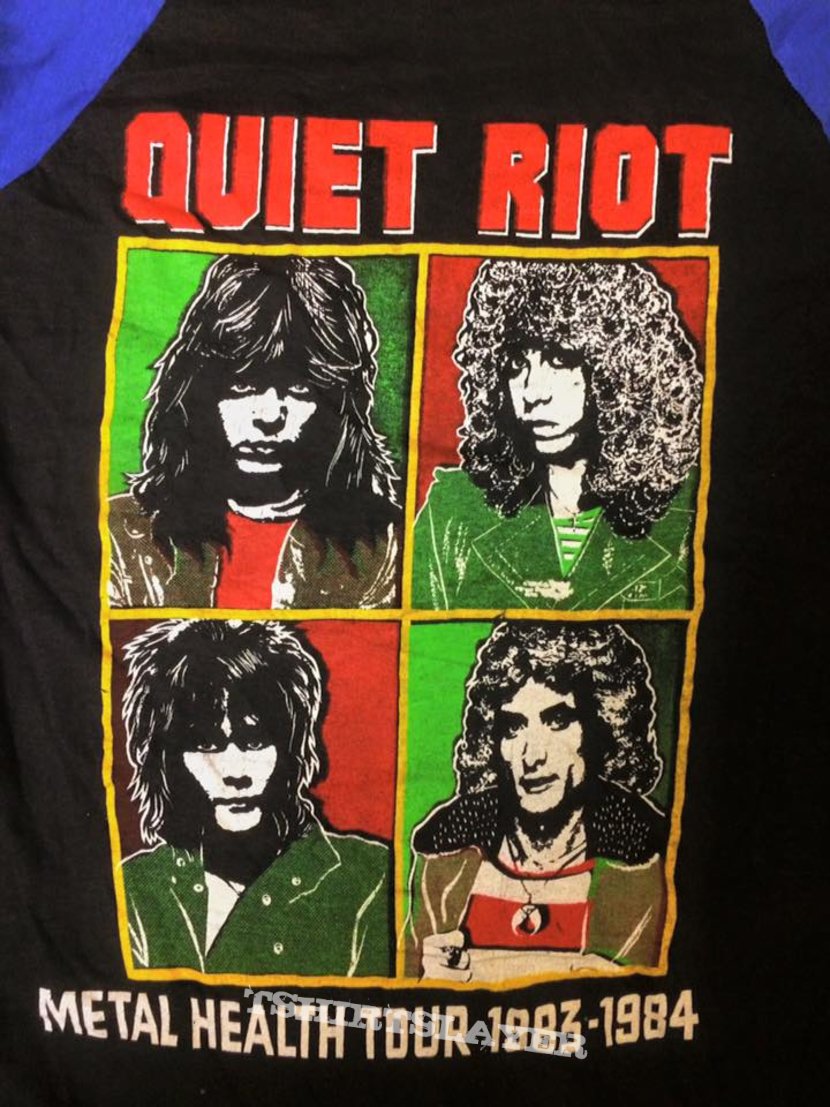 Rare Quiet Riot metal health tour shirt | TShirtSlayer TShirt and  BattleJacket Gallery