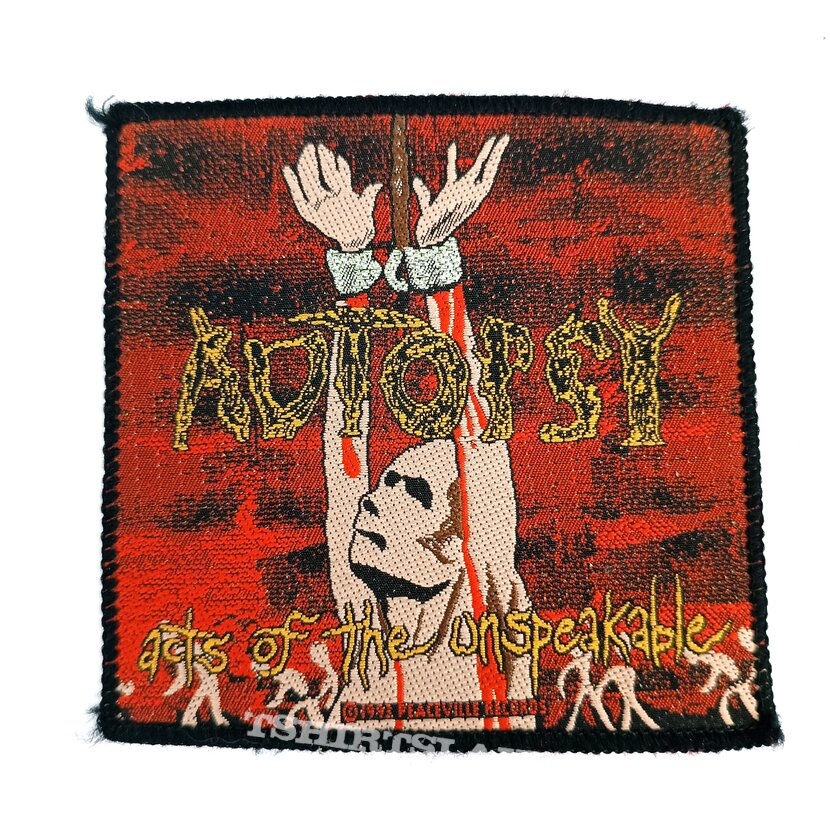 Asphyx vintage patches 