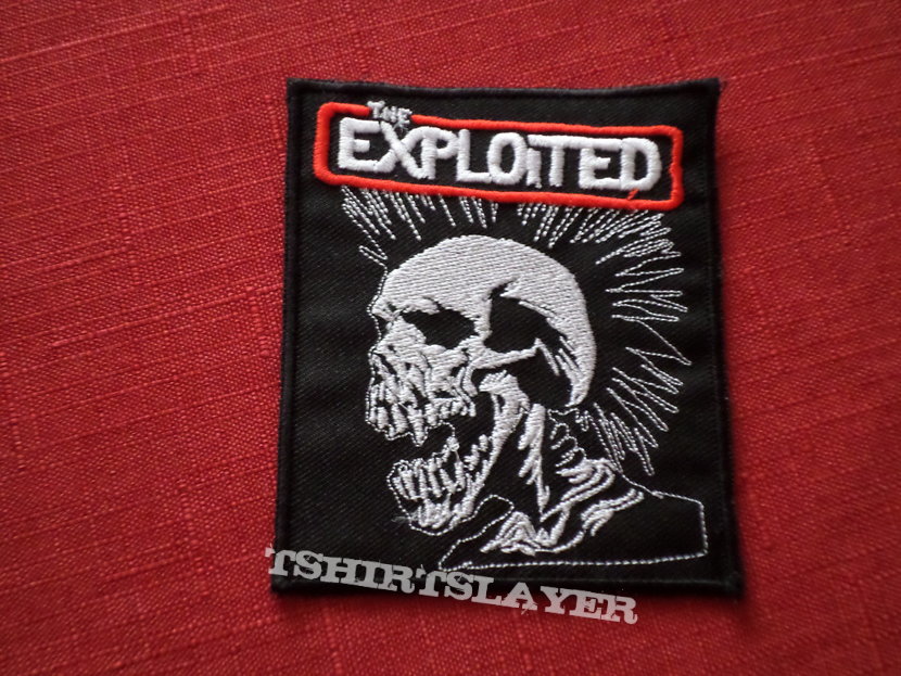 The Exploited embroidered patch