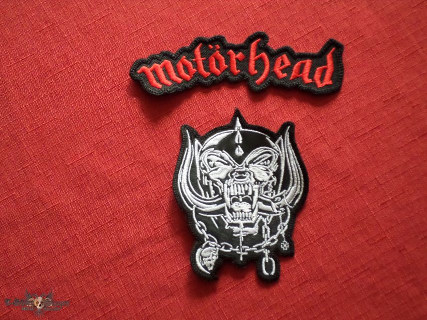 Motörhead embroidered patch