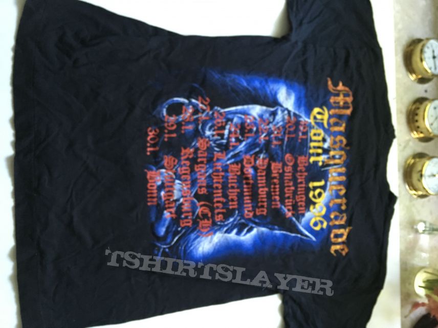 Running wild masquerade tour 1996 original shirt