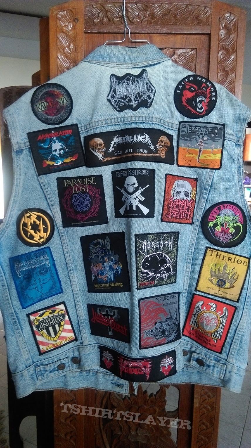 Slayer Metal patch vest