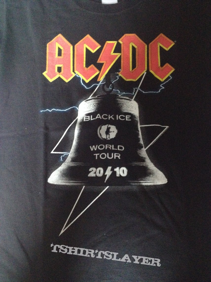 AC/DC Black Ice World Tour Shirt