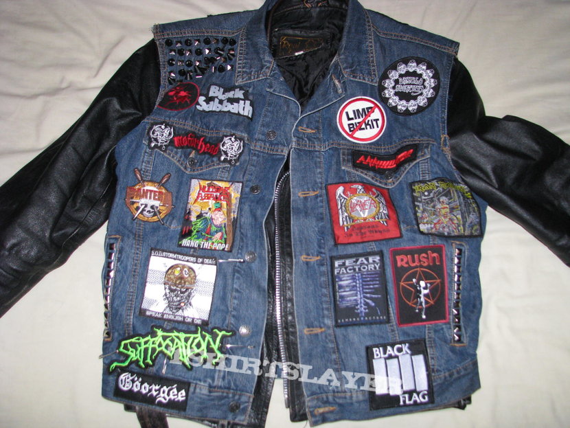 Nailbomb Newly finished vest