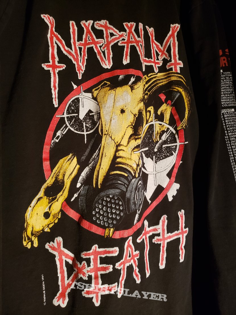 Napalm Death - 1991 Tour LS