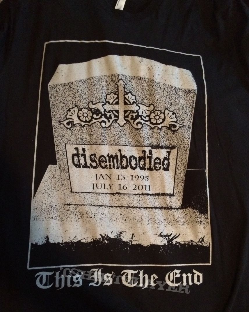 Disembodied-Final Show shirt