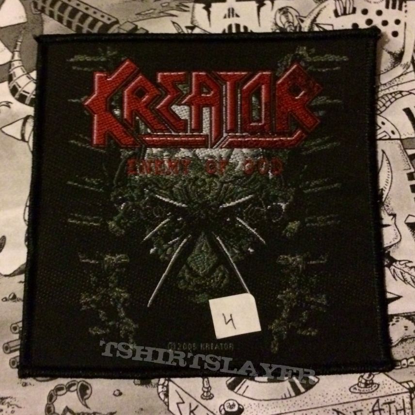 Kreator - Enemy of God patch