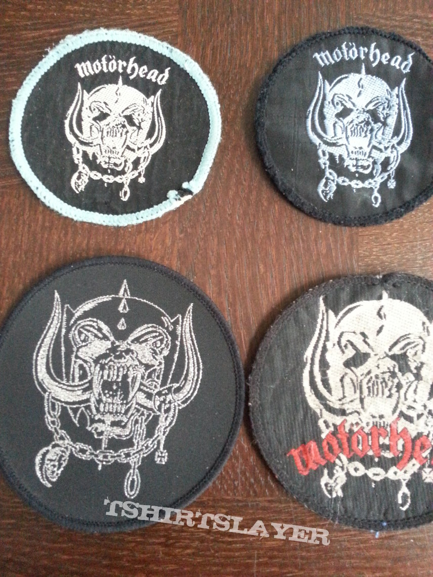 Motörhead collection rare de patch rond de motorhead 