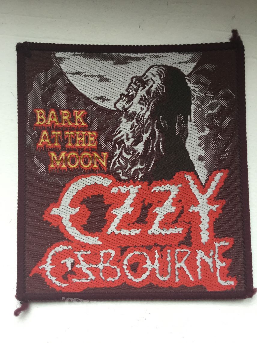 patch ozzy osbourne  bark at the moon