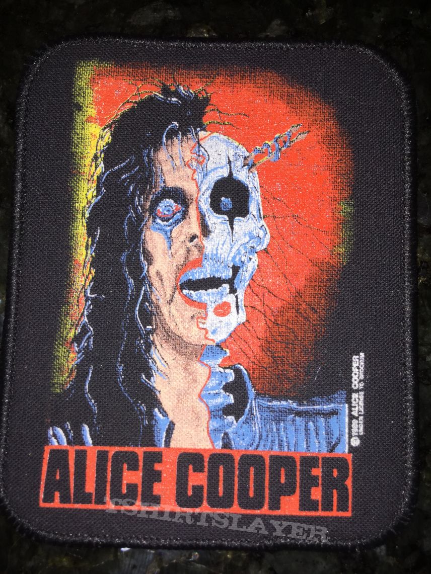 printed patch  Alice Cooper