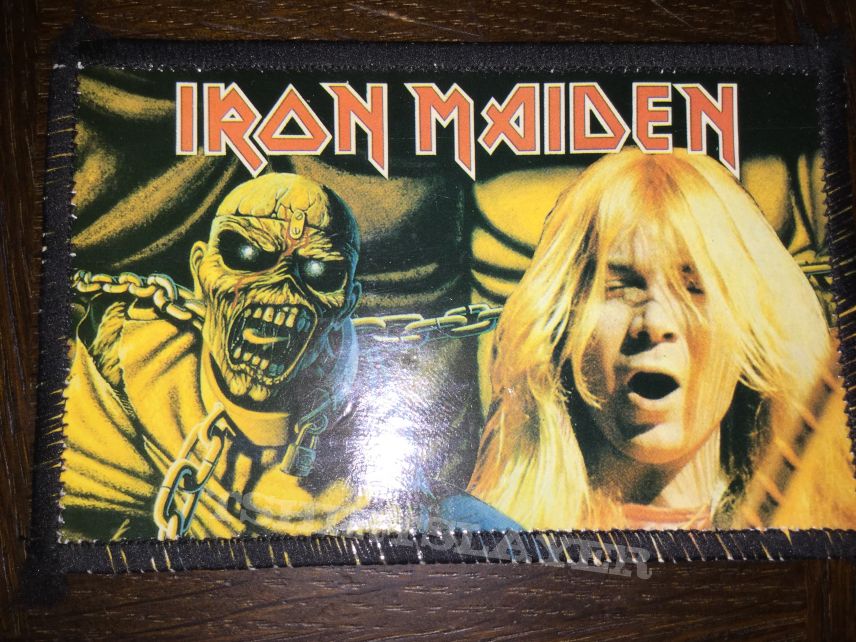 photo patch iron maiden 