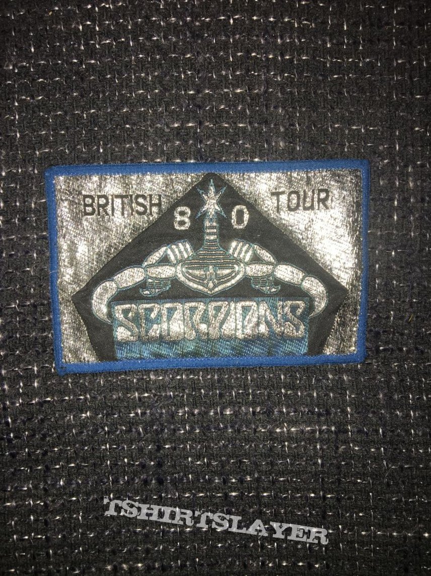 patch Scorpions tour 1980