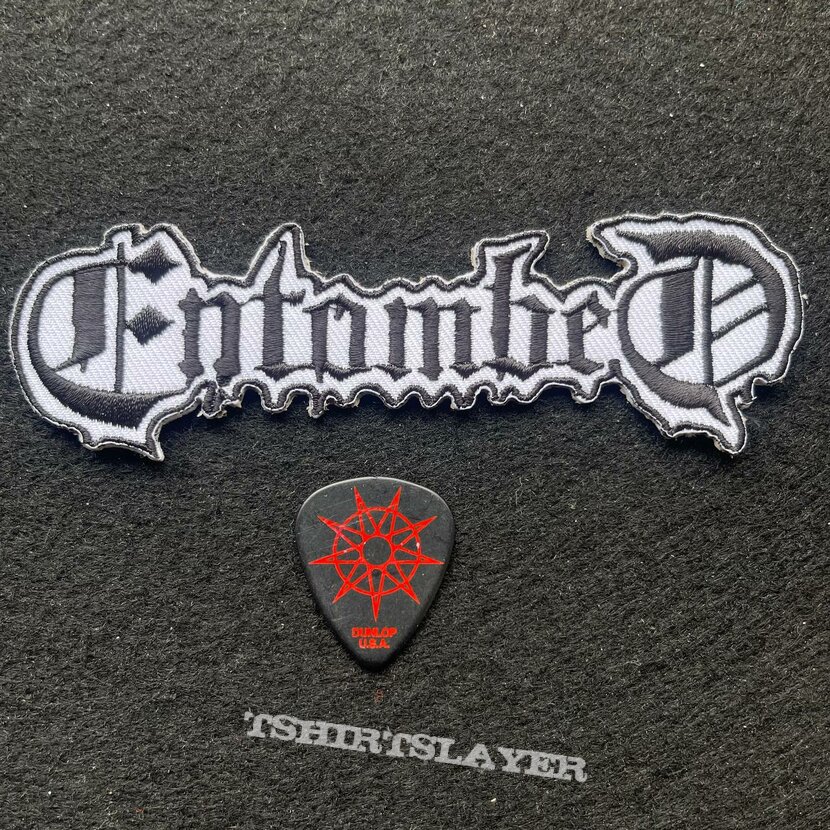 Entombed Shape Logo Patch Entombed Shape Logo Patch