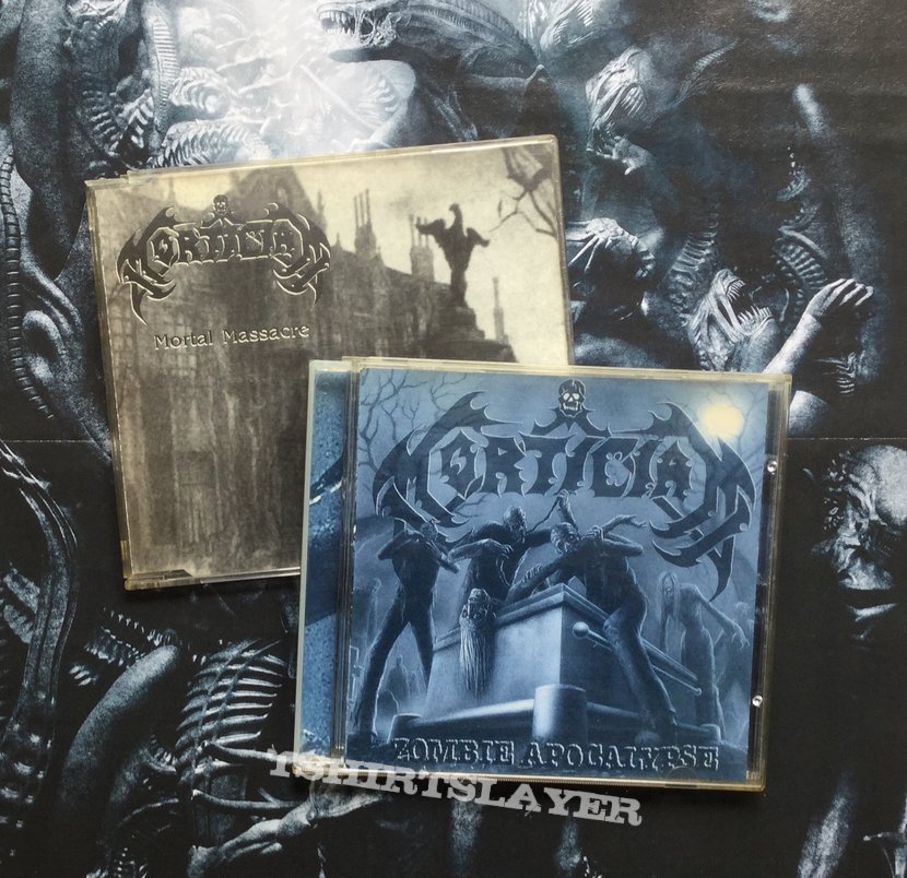 Mortician - Mortal Massacre + Zombie Apocalypse CDs