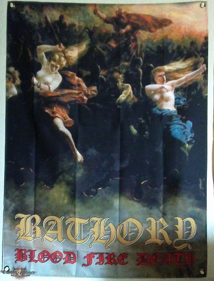 Bathory - Blood Fire Death flag