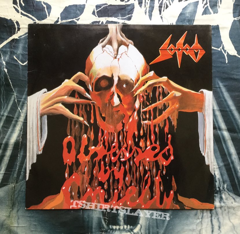 Sodom - Obsessed by Cruelty og vinyl (Steamhammer) Sodom - Obsessed by Cruelty og vinyl (Steamhammer)