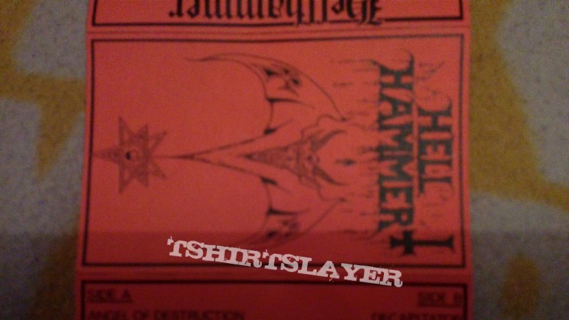 Hellhammer - bootleg tape with Satanic Rites &amp; Triumph of Death 